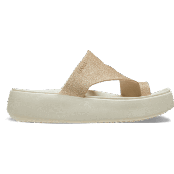 Getaway Platform Glitter Toe Loop