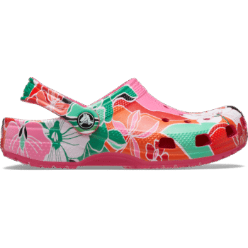 Kids¡¯ Classic Woodcut Floral Clog