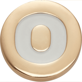 Gold Letter O