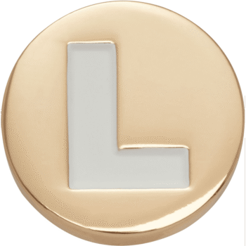 Gold Letter L