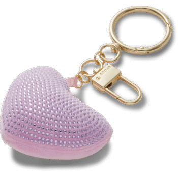 Plush Gem Heart Bag Charm