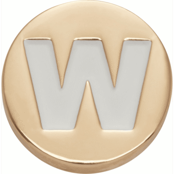 Gold Letter W