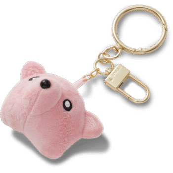 Plush Teddy Face Bag Charm
