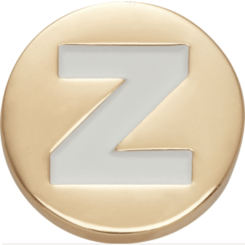 Gold Letter Z