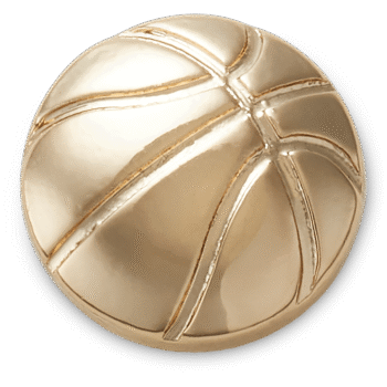 Tiny Gold Basketball