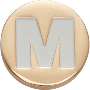 Gold Letter M
