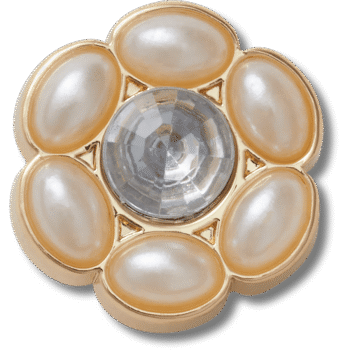Tiny Silver and Pearl Flower