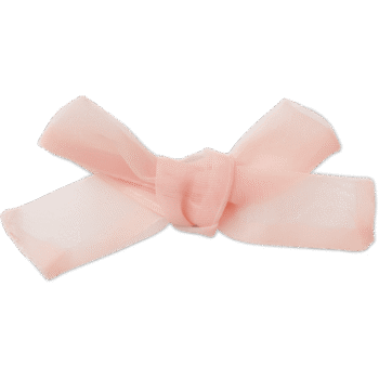 Pink Sheer Bow