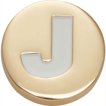 Gold Letter J