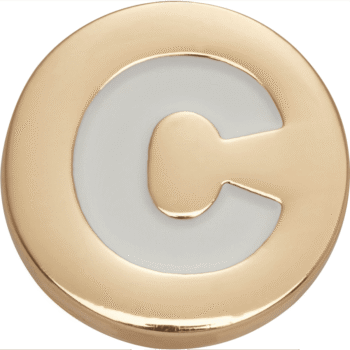 Gold Letter C