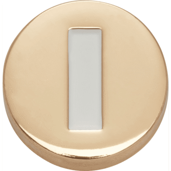 Gold Letter I