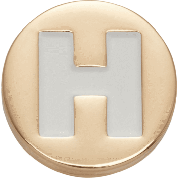 Gold Letter H