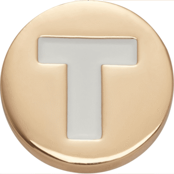 Gold Letter T