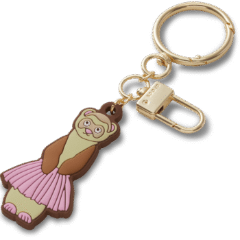 Ferret in a Tutu Bag Charm