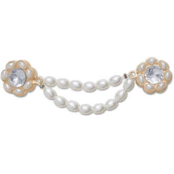Double Silver Jewel Chain